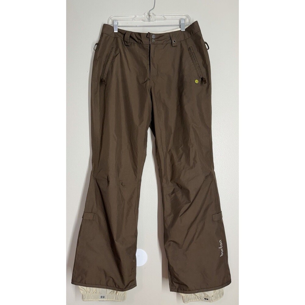 Vintage Y2K Burton Concept Snowboard Pants Brown Baggy Gorpcore Ski Snow L
